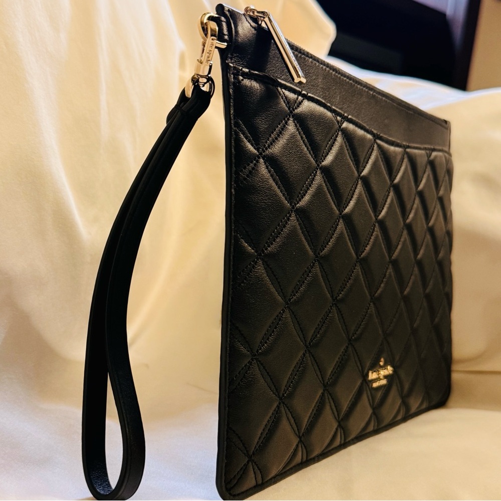 Kate Spade Quilted Envelope Clutch